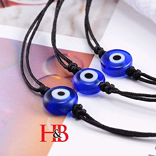 Evil Eye Couple Long Distance Relationship Combo Matching Bracelets